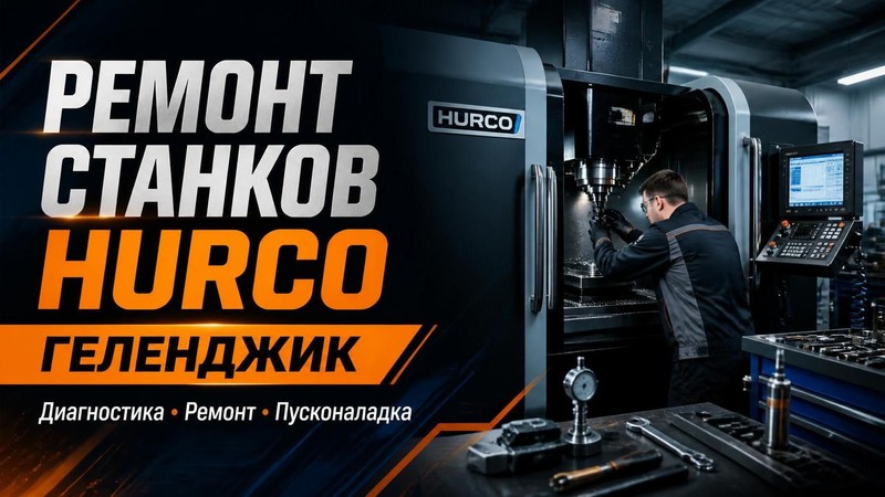 Ремонт станков Hurco