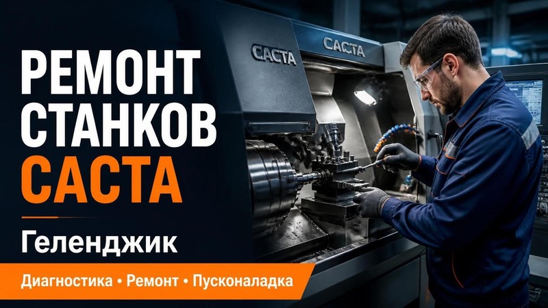 Ремонт станков Саста