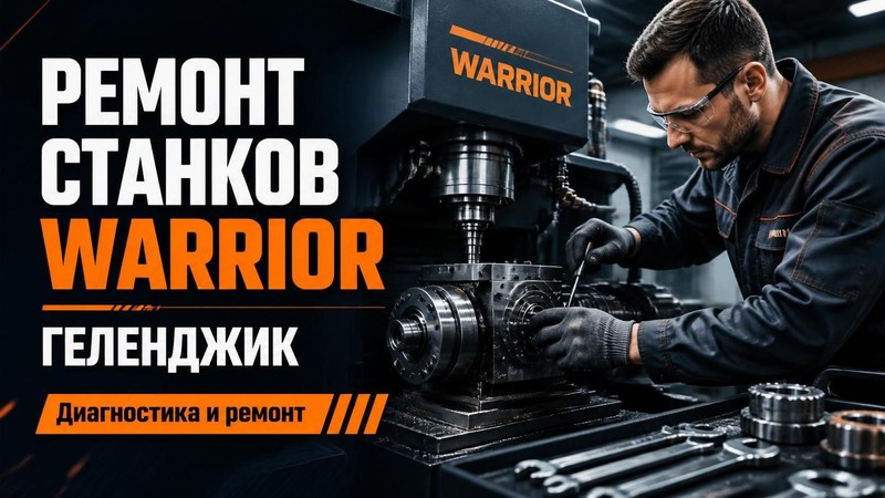 Ремонт станков Warrior — Дмитрий, фото