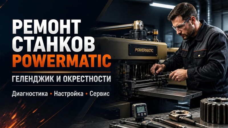 Ремонт станков Powermatic