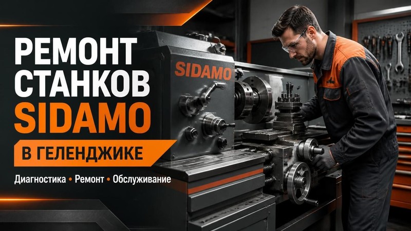 Ремонт станков SIDAMO