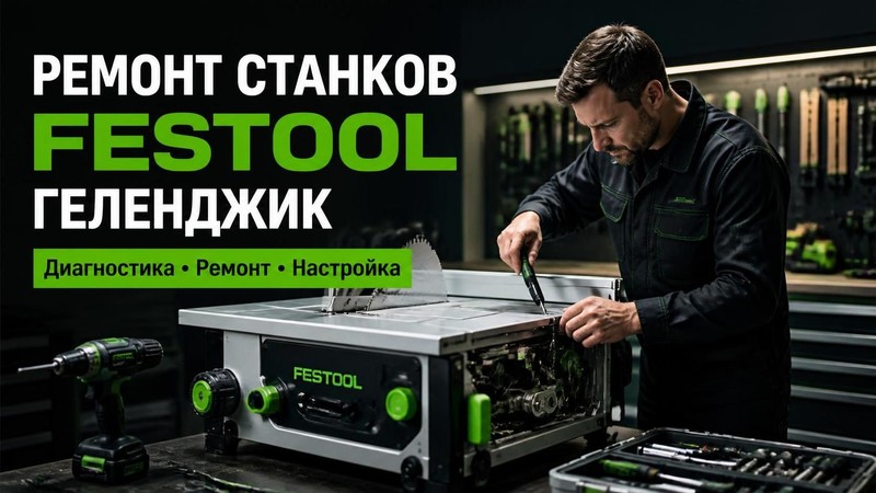Ремонт станков FESTOOL — Игорь, фото