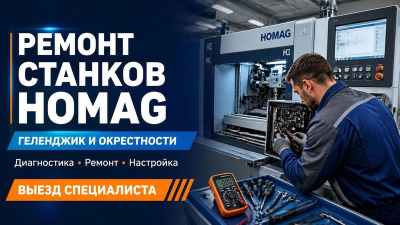 Ремонт станков HOMAG