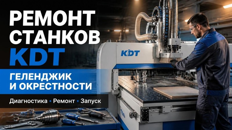 Ремонт станков KDT