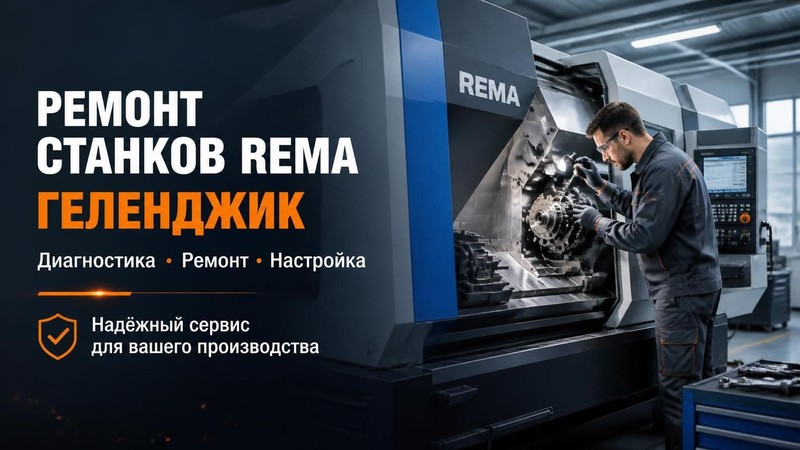 Ремонт станков REMA