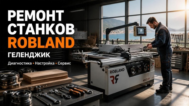Ремонт станков ROBLAND