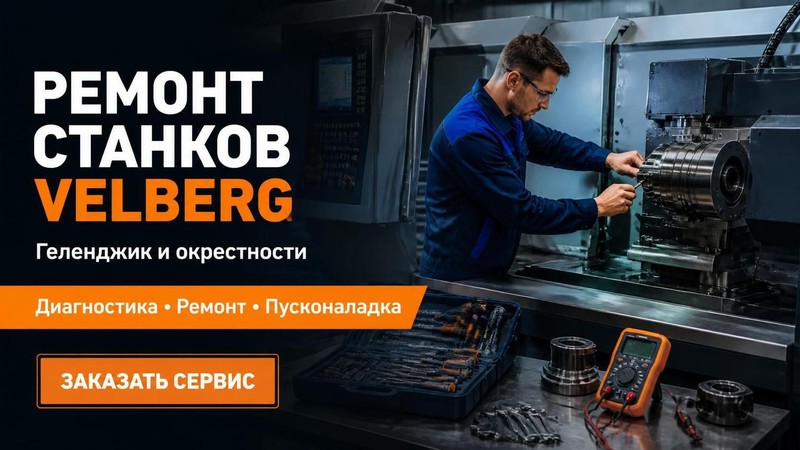 Ремонт станков Velberg