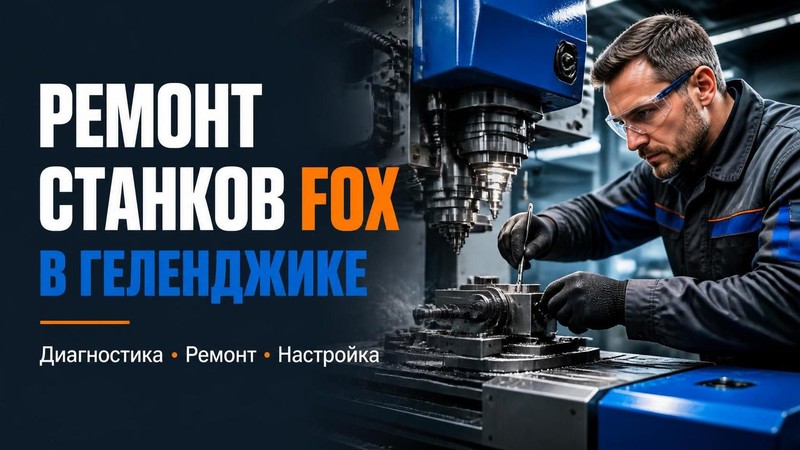 Ремонт станков Fox