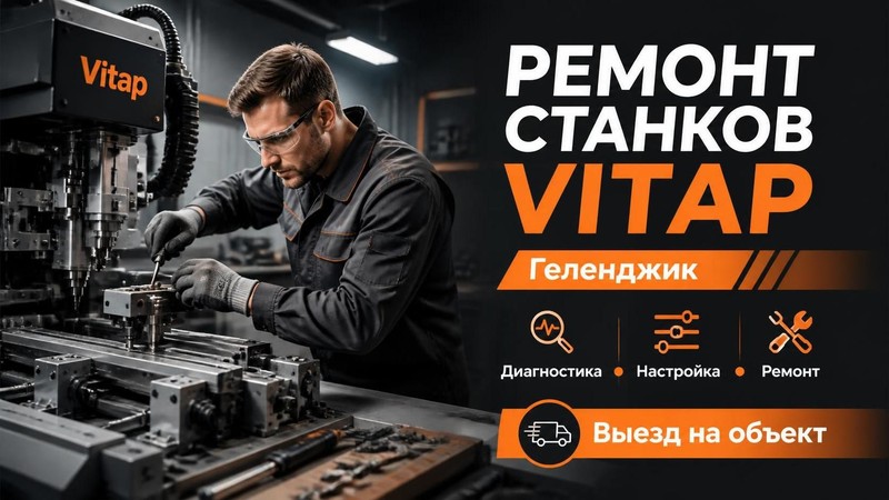 Ремонт станков Vitap
