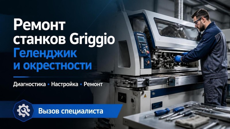 Ремонт станков Griggio