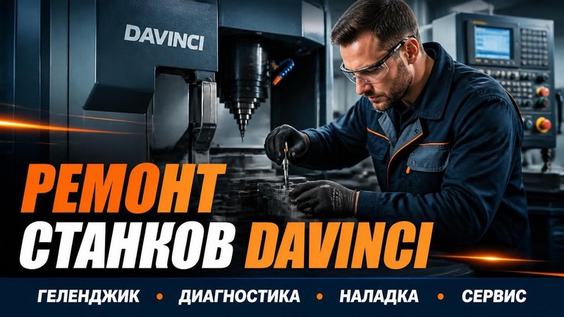 Ремонт станков DAVINCI