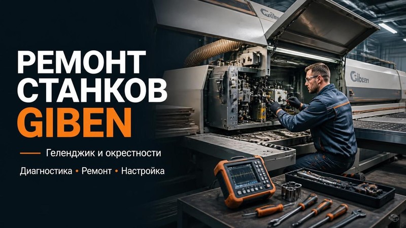 Ремонт станков Giben