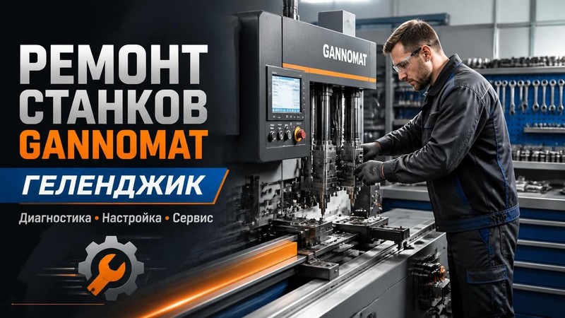 Ремонт станков Gannomat