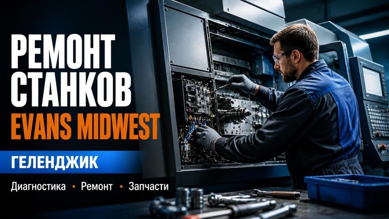 Ремонт станков Evans Midwest