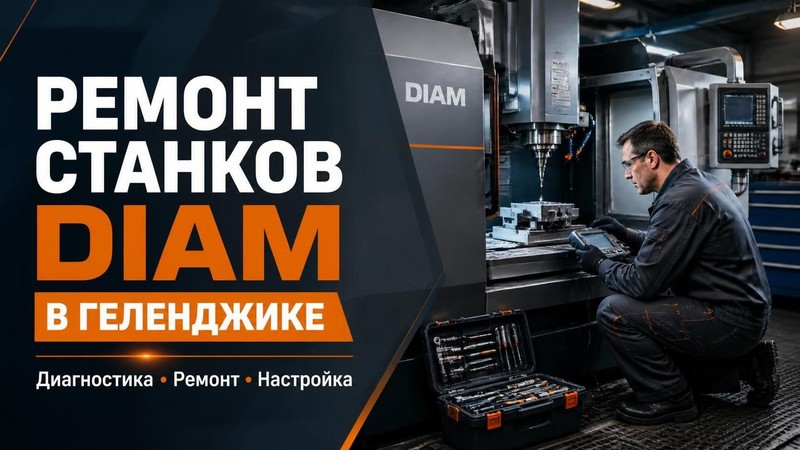 Ремонт станков DIAM