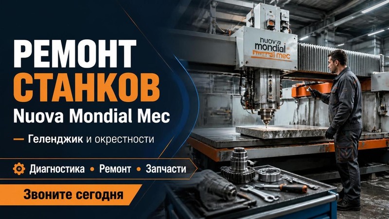 Ремонт станков Nuova Mondial Mec