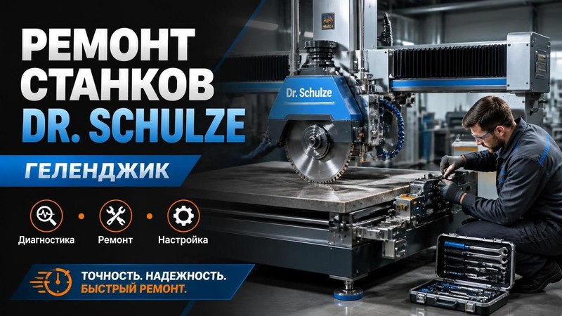 Ремонт станков Dr. Schulze