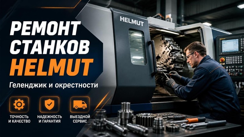 Ремонт станков Helmut