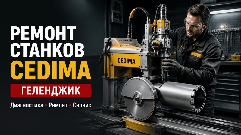Ремонт станков Cedima