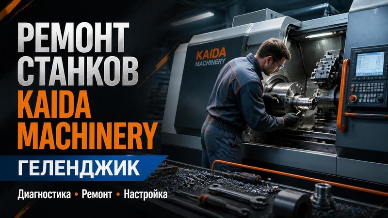 Ремонт станков Kaida Machinery