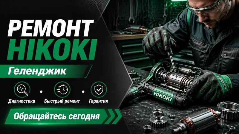 Ремонт станков HIKOKI