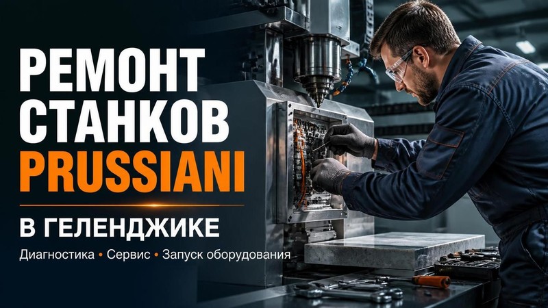 Ремонт станков Prussiani