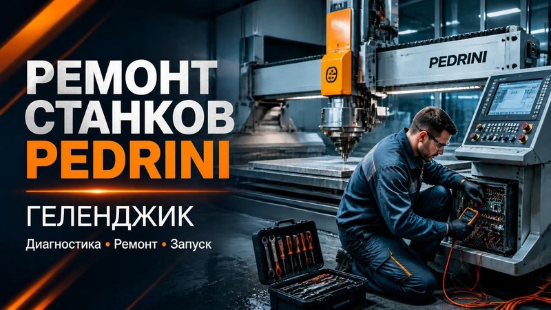 Ремонт станков Pedrini
