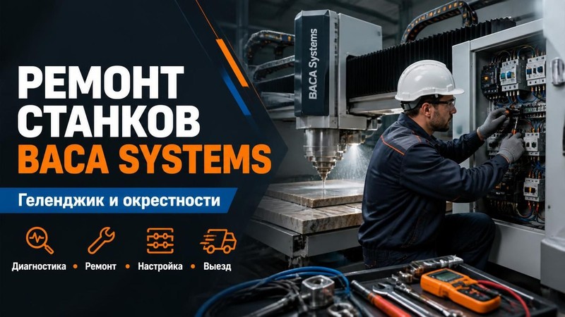 Ремонт станков BACA Systems