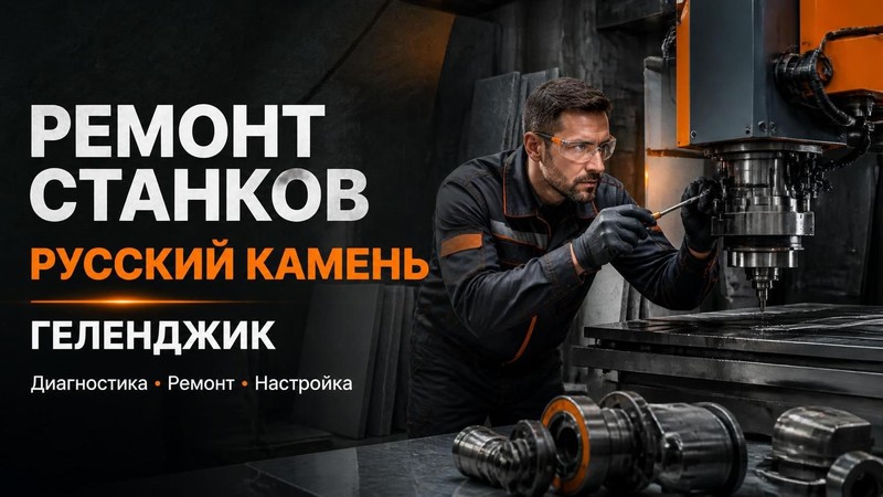 Ремонт станков Русский камень