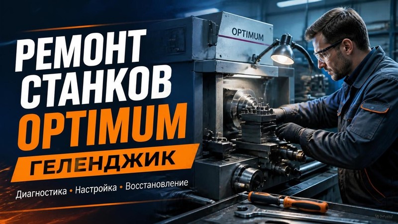 Ремонт станков Optimum