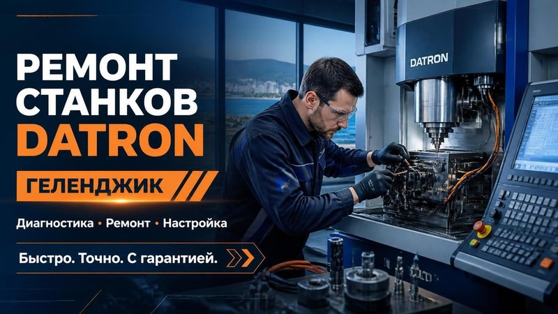 Ремонт станков Datron