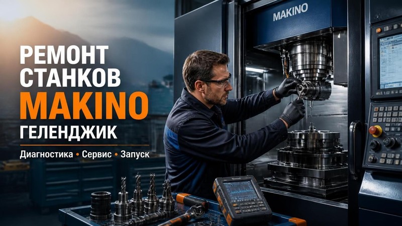 Ремонт станков MAKINO
