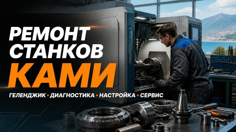 Ремонт станков КАМИ