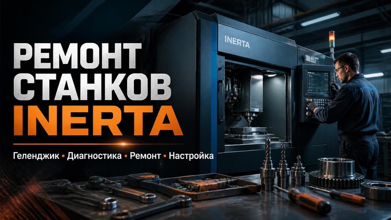 Ремонт станков INERTA