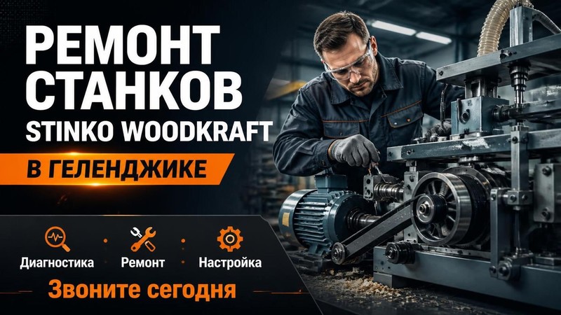 Ремонт станков STINKO WOODKRAFT