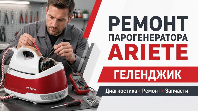 Ремонт парогенератора Ariete