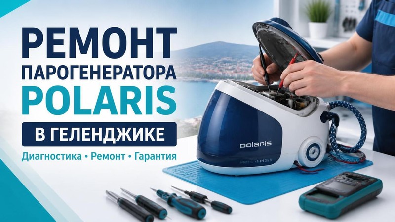 Ремонт парогенератора Polaris