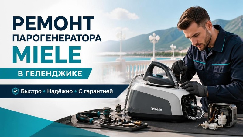 Ремонт парогенератора Miele