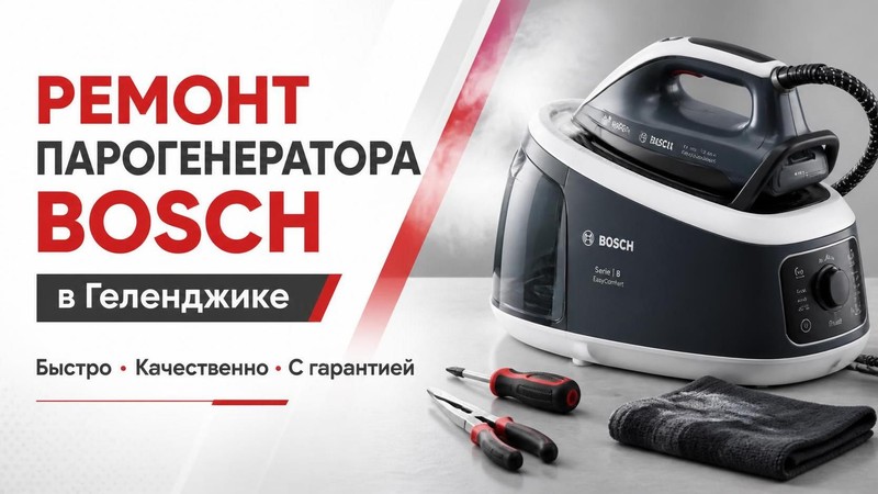 Ремонт парогенератора Bosch