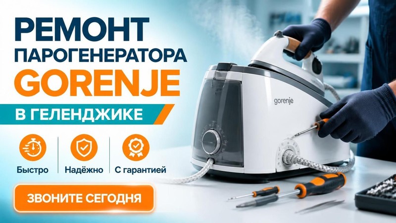 Ремонт парогенератора Gorenje