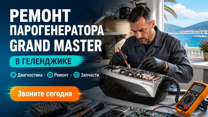 Ремонт парогенератора Grand Master