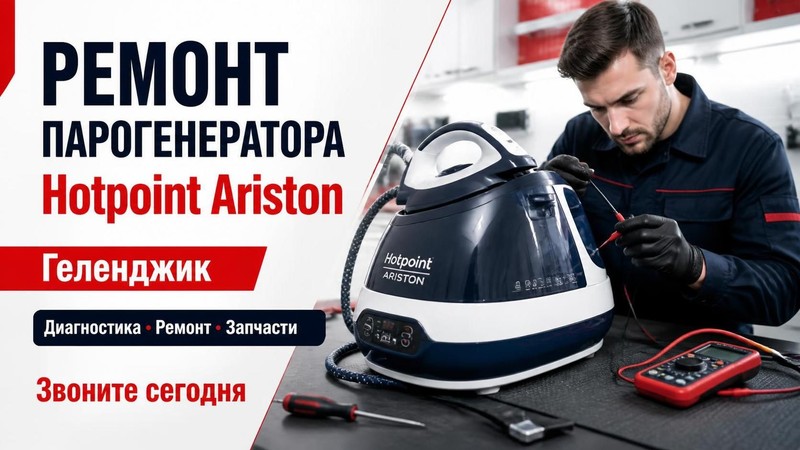Ремонт парогенератора Hotpoint Ariston
