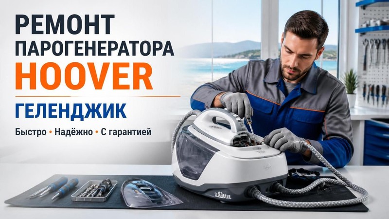 Ремонт парогенератора Hoover