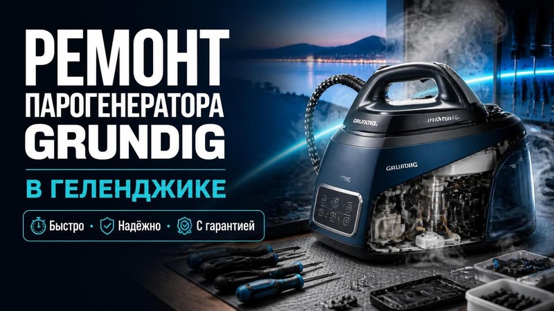 Ремонт парогенератора Grundig