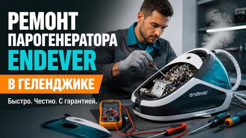 Ремонт парогенератора Endever