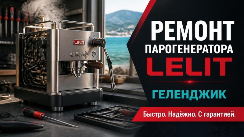 Ремонт парогенератора Lelit
