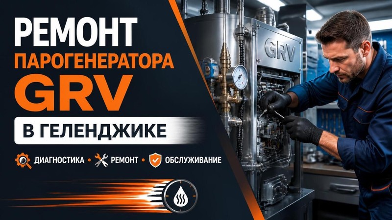 Ремонт парогенератора GRV