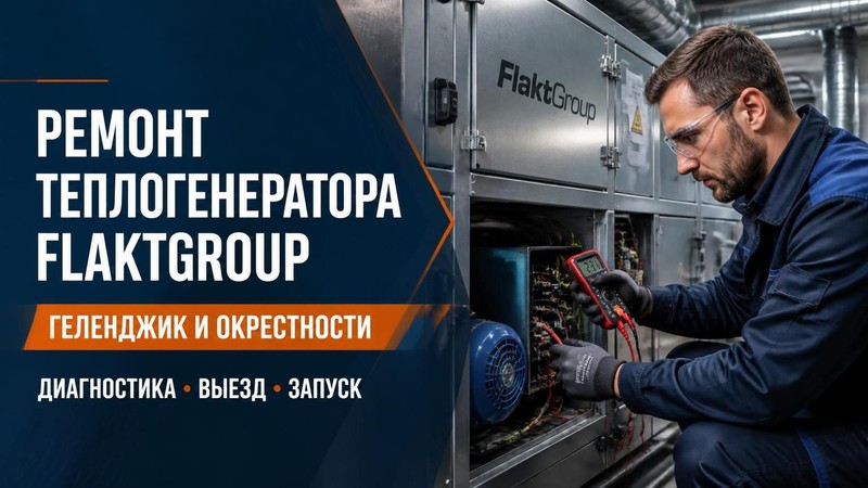 Ремонт теплогенератора FlaktGroup