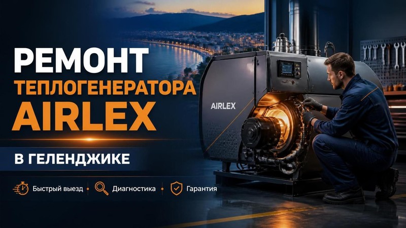 Ремонт теплогенератора Airlex
