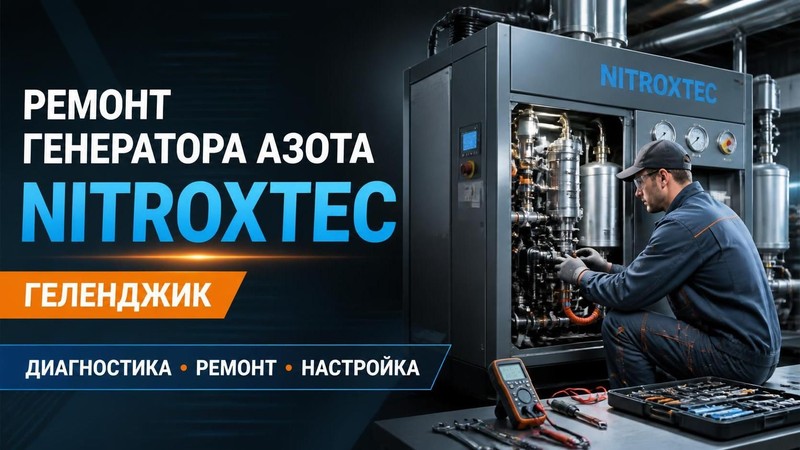 Ремонт генератора азота NITROXTEC